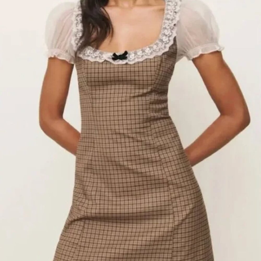 Reformation x Kacey Musgraves Plaid Dress | Size 4
